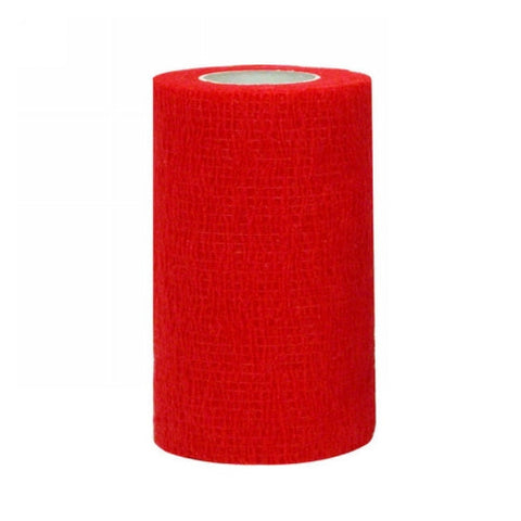 Ideal, SyrFlex Cohesive Flexible Bandage Red, 1 Each