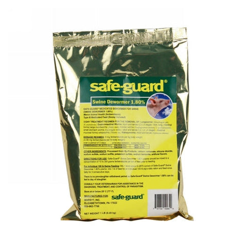 Safe-Guard, Safe-Guard Swine Dewormer 1.8%, 1 Lb