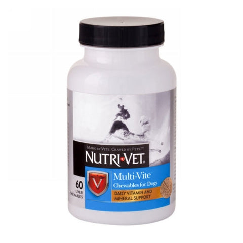 Nutri-Vet, Nutri-Vet Multi-Vite Chewables for Dogs, 60 Soft Chews