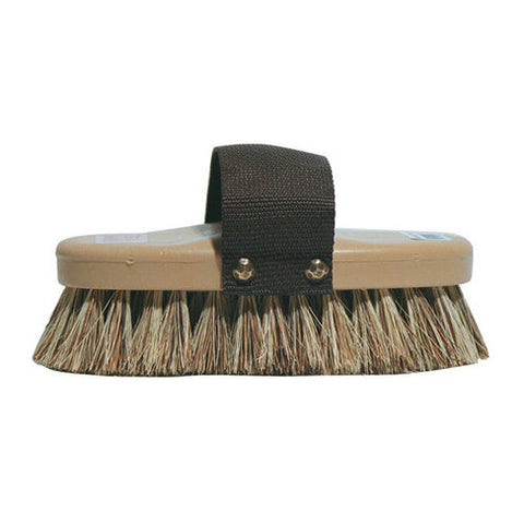 The Thoroughbred Brush-3/8" Medium-Stiff Brown GF9 1 Count by Grip-Fit
