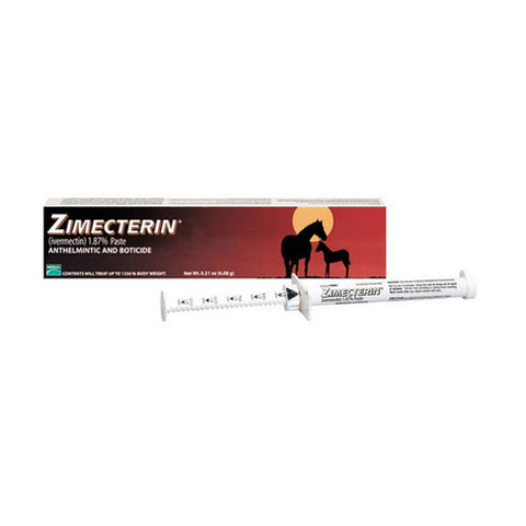Merial, Zimecterin Horse Dewormer Paste, 1 Count