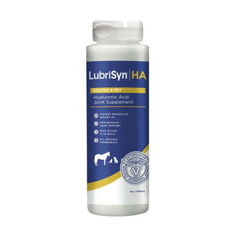 Lubrisyn, LubriSyn HA Joint Supplement for Horses and Pets, 8 Oz