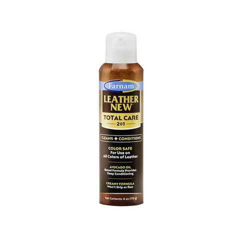 Farnam, Leather New Total Care 2-IN-1, 6 Oz
