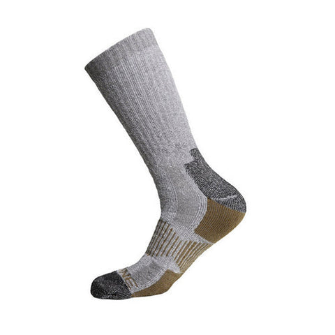 Berne, Wool-Blend Heavy-Duty Boot Socks M12-15 Brown, 2 Pairs