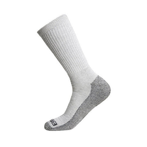 Berne, Everyday Work Crew Socks M12-15 Grey, 3 Pairs