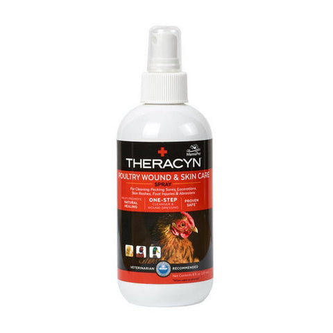Theracyn, Theracyn Poultry Wound & Skin Care Spray, 8 Oz