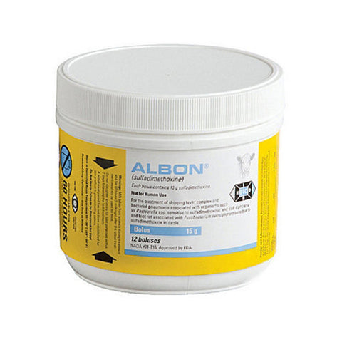 Zoetis, Albon Cattle Boluses, 12 Count