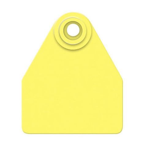 Allflex, Allflex Global Medium Blank Tags Yellow 25's, 1 Count
