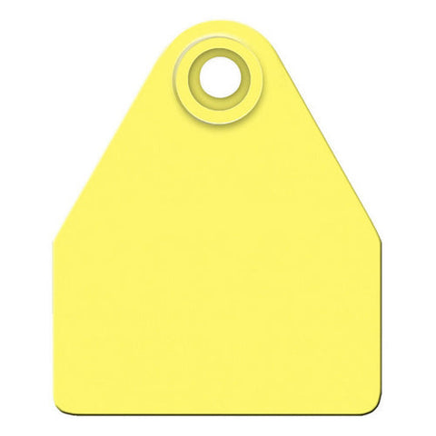 Agritags, AgriLabs Medium Blank AgriTags Yellow 25's, 1 Count