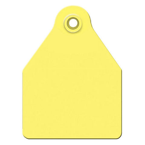 Agritags, AgriLabs Maxi Blank AgriTags Yellow 25's, 1 Count