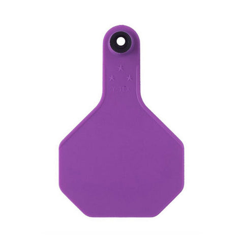 Y-Tex, Y-Tex 3-Star Medium Blank All-American Ear Tags Purple 25's, 1 Count