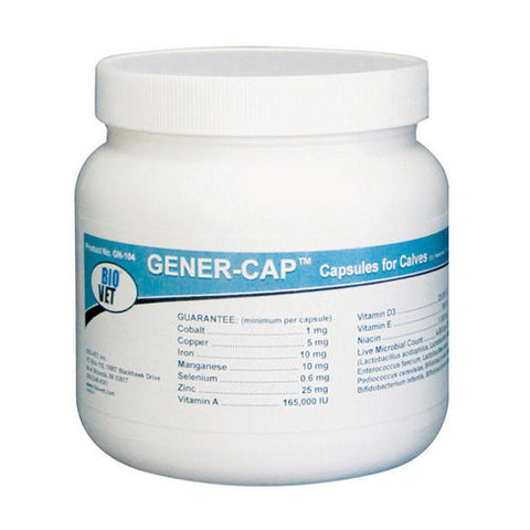 Bio-Vet, Gener-Cap Capsules for Calves, 50 Ocunt