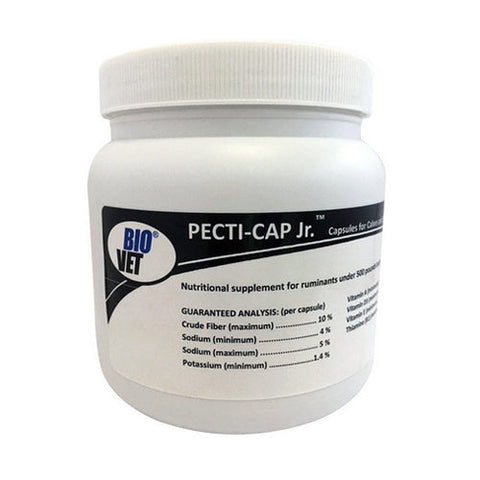 Bio-Vet, Pecti-Cap Capsules for Cattle - Jr/Calf (under 500 lbs), 50 Count