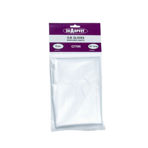 Sharpvet, Disposable Shoulder Length OB Gloves, 10 Count