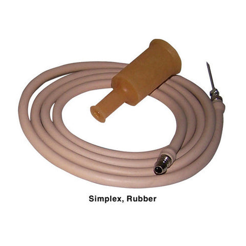 Ideal, Intravenous Set Simplex, Rubber, 1 Each