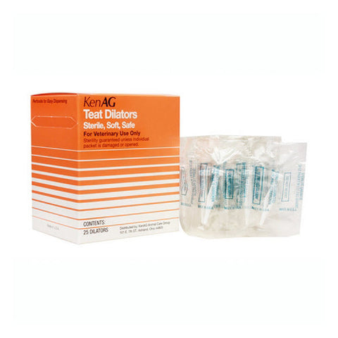 Kenag, Kenag Teat Dilators, 25 Count