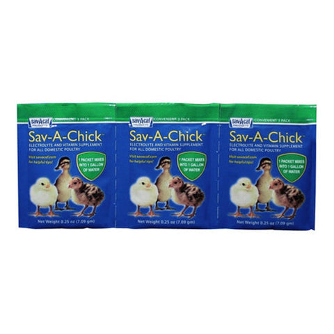 Sav-A-Caf, Sav-A-Chick Electrolyte & Vitamin Supplement, .75 Oz