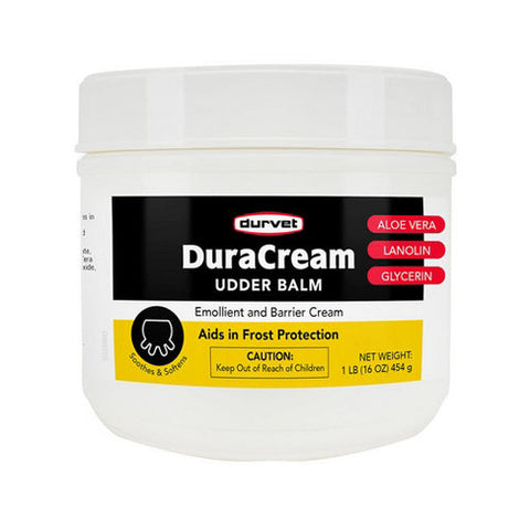 Durvet, Duracream Teat And Udder Balm, 1 Lb