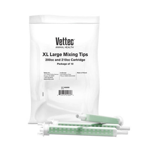 Vettec, Vettec Dispensing Gun Mixing Tips - Xl Large, 10 Count
