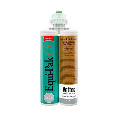 Vettec, Equi-Pak Cs Hoof Packing For Horse Thrush Green, 7.1 Oz