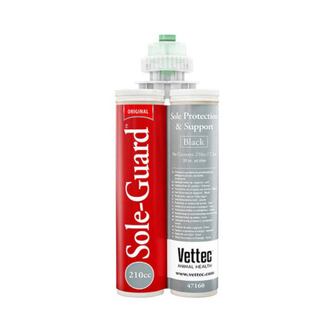Vettec, Sole-Guard Hoof Packing For Horses Black, 7.1 Oz