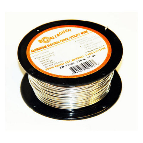 Gallagher, 17 Gauge Aluminum Wire, 1 Each