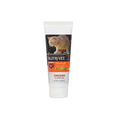 Nutri-Vet, Nutri-Vet Hairball Paw-Gel For Cats, 3 Oz