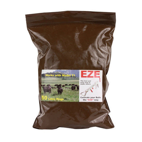 Eze, Eze Bloodless Castrator Replacement Bands, 50 Count