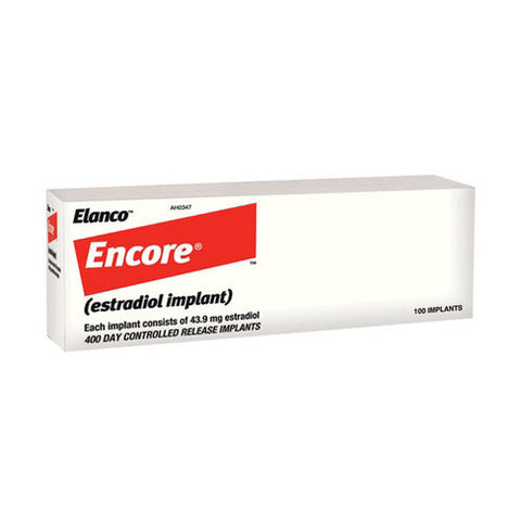 Elanco, Encore Implants for Cattle Cartridge, 100 Count