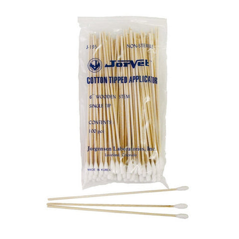 Jorvet, Cotton Tipped Applicator, 100 Count