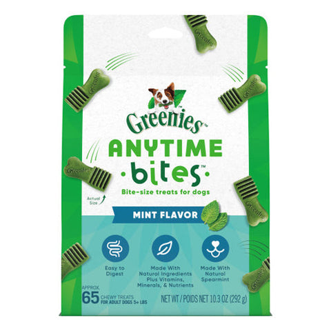 Greenies, Greenies Anytime Bites Mint, 10.34 Oz
