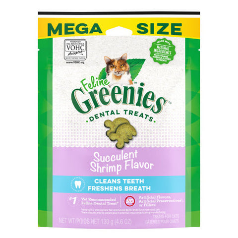 Greenies, Greenies Feline Shrimp Treats, 2.1 Oz