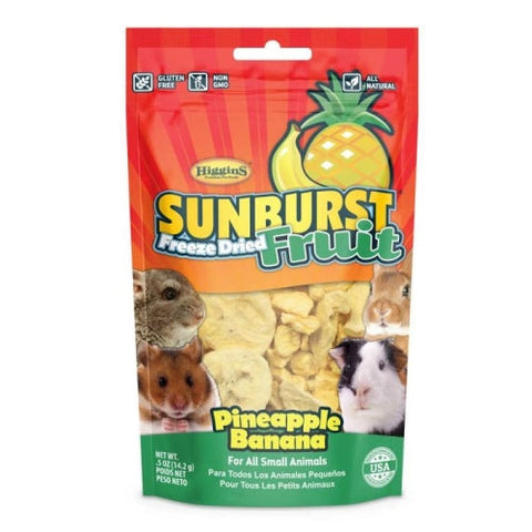 Higgins, Higgins Sunburst Freeze Dried Fruit Pineapple Banana, .5 Oz