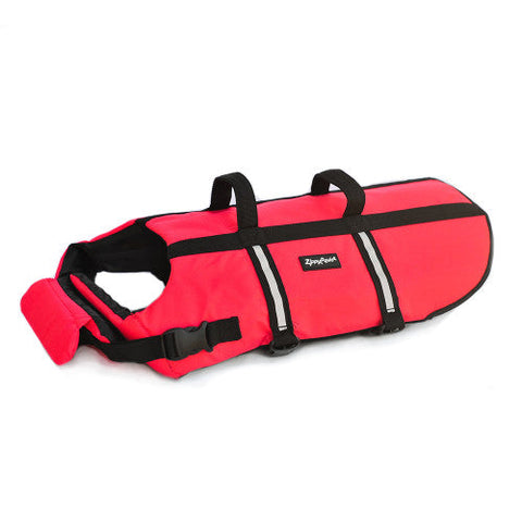 ZippyPaws, ZippyPaws Adventure Dog Life Jacket, Red, 1 Each/XL