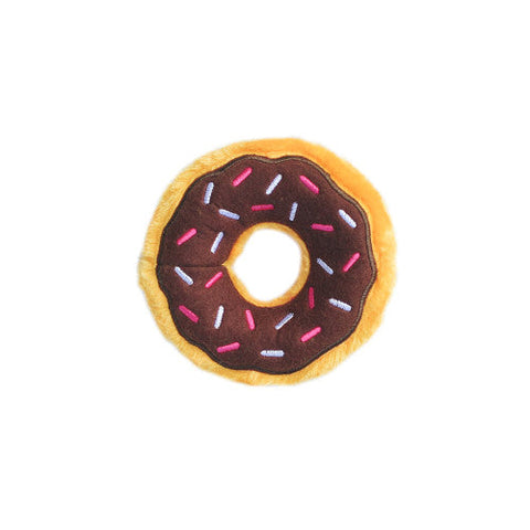 ZippyPaws, ZippyPaws Donutz Dog Toy, Junior Chocolate, 1 Each/Small