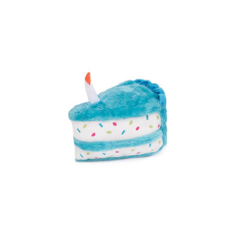 ZippyPaws, ZippyPaws Birthday Cake Dog Toy, Blue, 1 Each/Medium