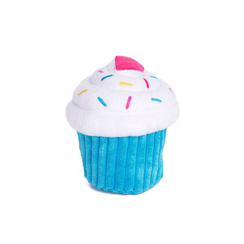 ZippyPaws, ZippyPaws Cupcake Dog Toy, Blue, 1 Each/Medium