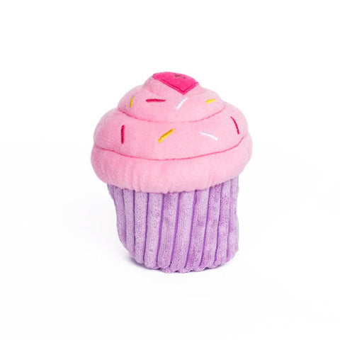 ZippyPaws, ZippyPaws Cupcake Dog Toy, Pink, 1 Each/Medium