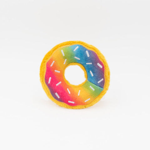 ZippyPaws, ZippyPaws Donutz Dog Toy, Rainbow, 1 Each/Medium