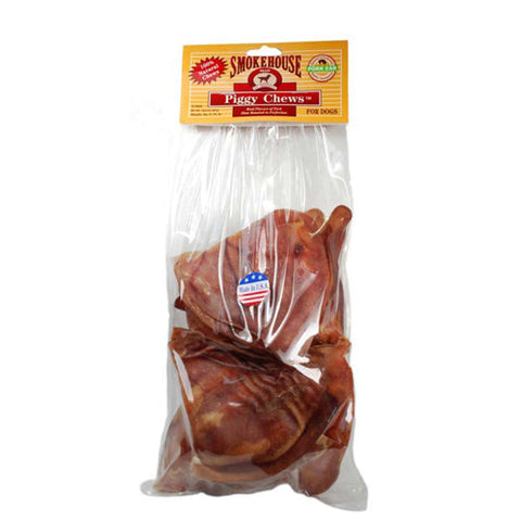 Smokehouse, Smokehouse USA Made Natural Pig Ears Dog Chew, 1 Each/10 Pack