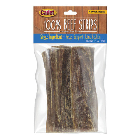 Cadet, Cadet 100% Real Beef Strips for Dogs, Beef, 1 Each/1.4 Oz