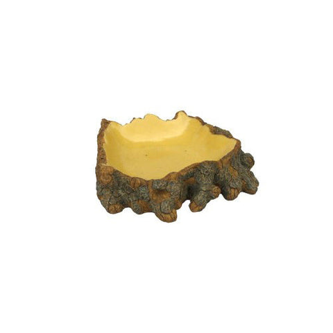 Weco, Weco Products Wecorama Serengeti Giant Pine Water Log Corner, Yellow/Brown, 1 Each/Small