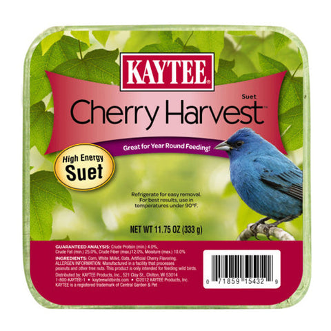 Kaytee, Kaytee Cherry Harvest High Energy Suet, 1 Each/11.75 Oz