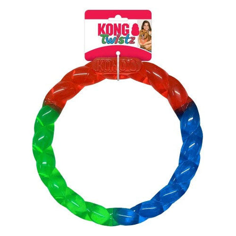 Kong, KONG Twistz Ring Dog Toy, Multi-Color, 1 Each/Large