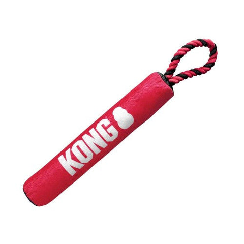 Kong, KONG Signature Stick with Rope Dog Toy, Red, 1 Each/Medium