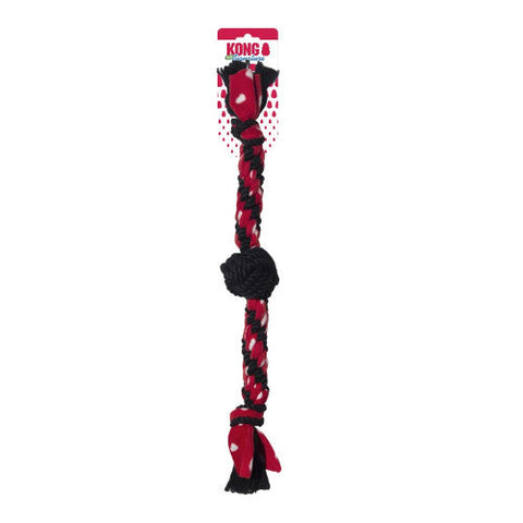 Kong, KONG Signature Rope Dual Knot with Ball Dog Toy, 1 Each