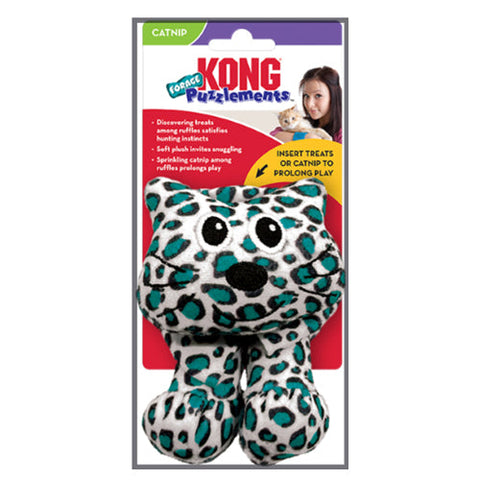 Kong, KONG Puzzlements Forage Kitty Cat Toy, Assorted, 1 Each/One Size