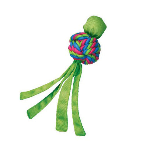 Kong, KONG Wubba Weave Twist-Knot Dog Toy, Assorted, 1 Each/Small