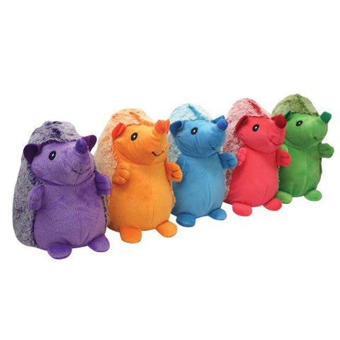 Multipet, Multipet Hedgehog Plush Dog Toy, Assorted, 1 Each/8 in