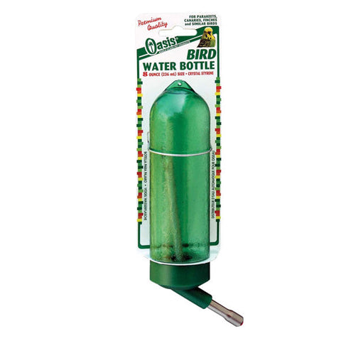 Oasis, Oasis Bird Water Bottle, Green, 1 Each/8 Oz